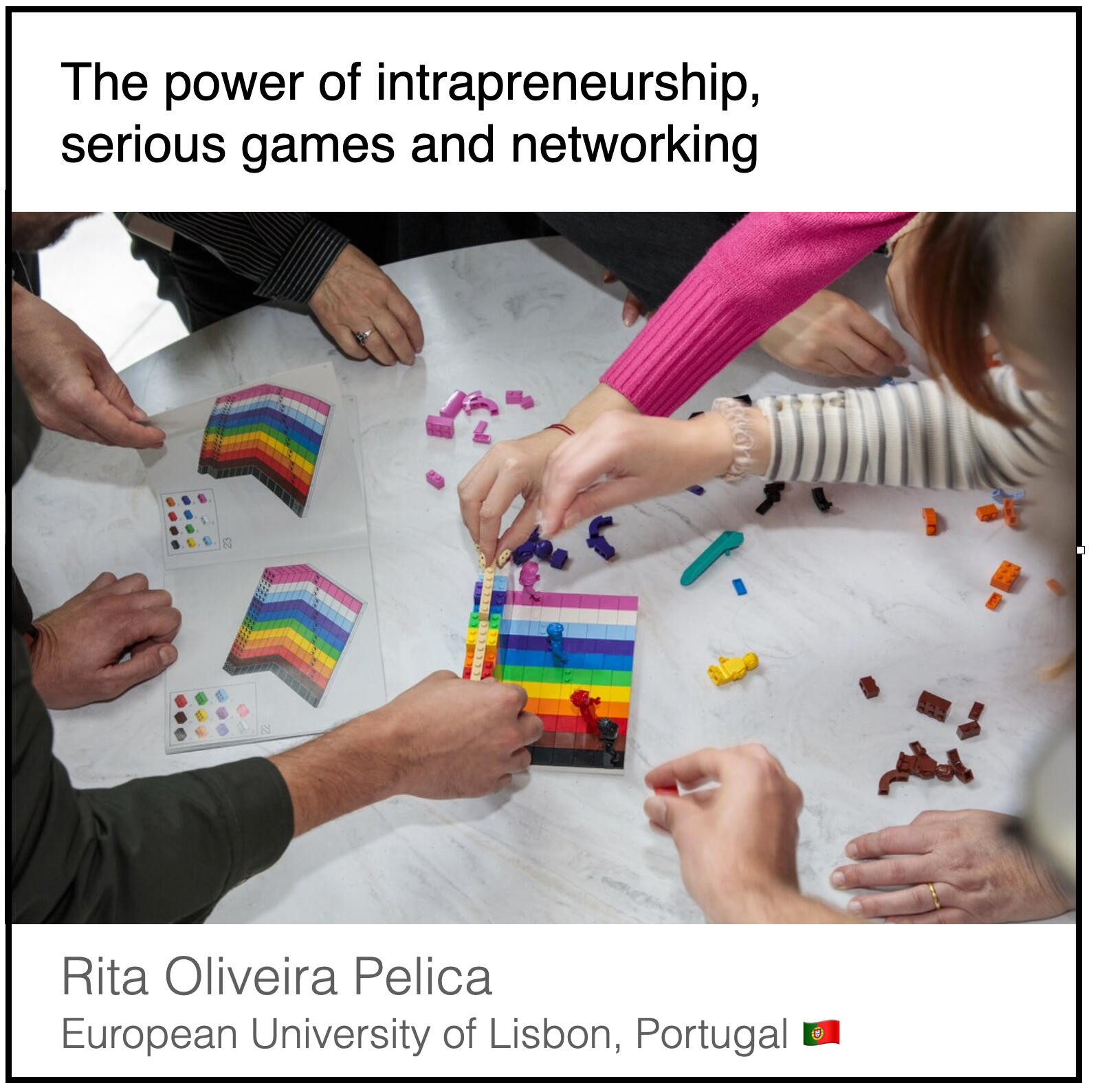 Express 9(1) Rita Oliveira Pelica Read or download the PDF with the title "The power of intrapreneurship, serious games and networking" written by Rita Oliveira Pelica from the European University of Lisbon in Portugal.